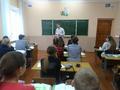 Встреча учащихся 10-11 классов с главным специалистом Мозырского районного отдела ОО БРСМ 