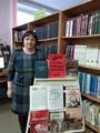 Выставка в библиотеке, посвященная 75 -летию освобождения Мозырского района от немецко-фашистских войск