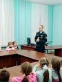 Встреча инспектора МЧС Лисименко А.В. с учащимися 1 и 9х классов 