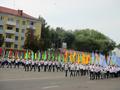 Участие учеников школы в праздновании Дня города