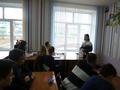 Встреча 9-х и 11-х классов по профориентации с преподавателем Гомельского аграрно-экономического колледжа 