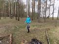 Акция по уборке леса 