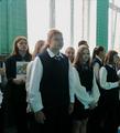 Торжественная линейка посвящённая окончанию 1 четверти для учащихся 5,8,9,10,11 классов