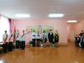 Торжественная линейка посвящённая окончанию 1 четверти для учащихся 1,2,4А,4В классов