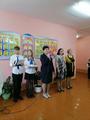 Торжественная линейка посвящённая окончанию 1 четверти для учащихся 1,2,4А,4В классов