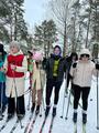 Поздравляем учащихся нашей школы, занявших 2 место в районных соревнованиях по лыжным гонкам