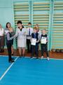 Торжественная линейка посвящённая началу II четверти