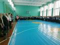 Торжественная линейка посвящённая началу II четверти