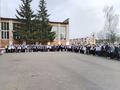 Торжественные линейки, посвященные началу четвёртой четверти.