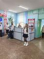 Учащиеся Козенской средней школы выступили с концертом на избирательном участке 57.