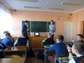 6.	Профилактическая беседа «Безопасный интернет», проводили 9В и 10А классы