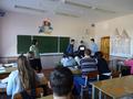 Профилактическая беседа «Безопасный интернет», проводили 9В и 10А классы