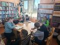 Посещение сельской библиотеки. Отряд 