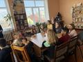 Посещение сельской библиотеки. Отряд «Витязи».