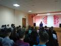 Беседа учащихся 10-11 классов с медсестрой подросткового кабинета ПНД Семёновой Е. В.