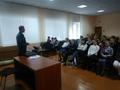 Встреча учащихся 6-7 классом с начальником части МЧС