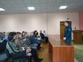 Беседа Предченко В.Г. заместителя начальника ГРОЧС с коллективом школы 