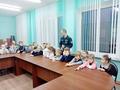 Встреча инспектора МЧС Лисименко А.В. с учащимися 1 и 9х классов 