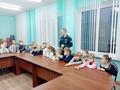 Встреча инспектора МЧС Лисименко А.В. с учащимися 1 и 9х классов 