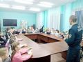 Встреча инспектора МЧС Лисименко А.В. с учащимися 1 и 9х классов 