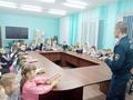 Встреча инспектора МЧС Лисименко А.В. с учащимися 1 и 9х классов 