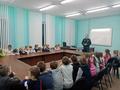 Встреча инспектора МЧС Лисименко А.В. с учащимися 1 и 9х классов 