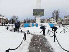 Благоустройство памятных мест