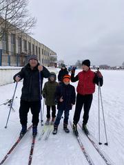 Зимняя лыжня