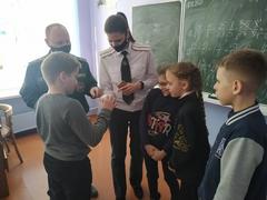 Встреча с инспектором МЧС