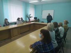Встреча с инспектором МЧС