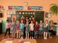 Будущие первоклашки к школе готовы！