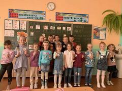 Будущие первоклашки к школе готовы！
