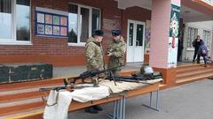 Встреча с представителями Мозырского пограничного отряда