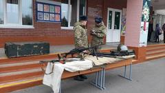 Встреча с представителями Мозырского пограничного отряда