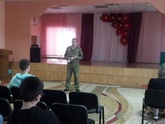 Встреча с представителями Мозырского пограничного отряда