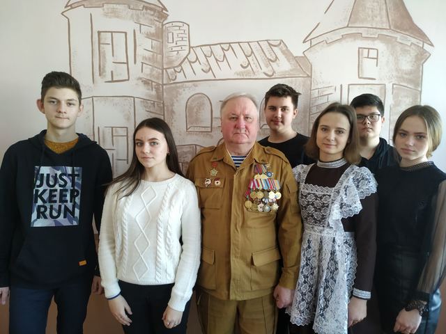 Встреча с воином-интернационалистом