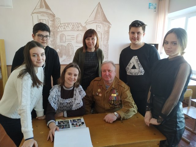 Встреча с воином-интернационалистом